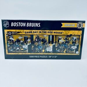 Boston Bruins NHL Purebred Fans YouTheFan 1000 Piece Puzzle 39 x 13 Sealed